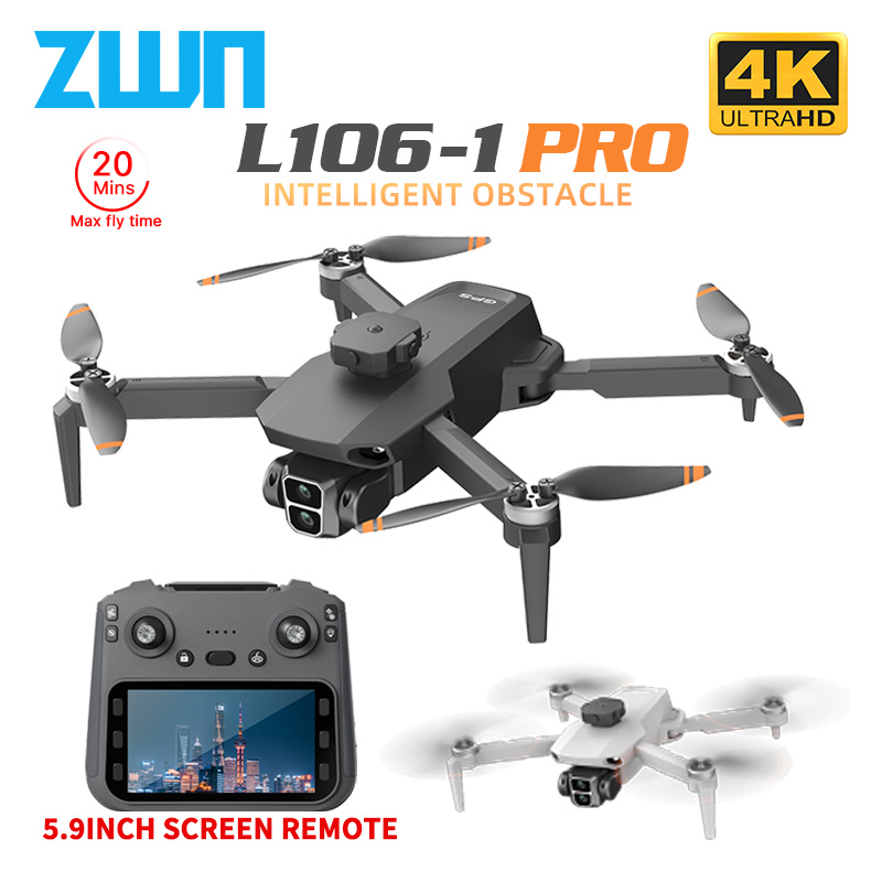 Drone Battery Case - L106-1PRO GPS Drone profesional con pantalla