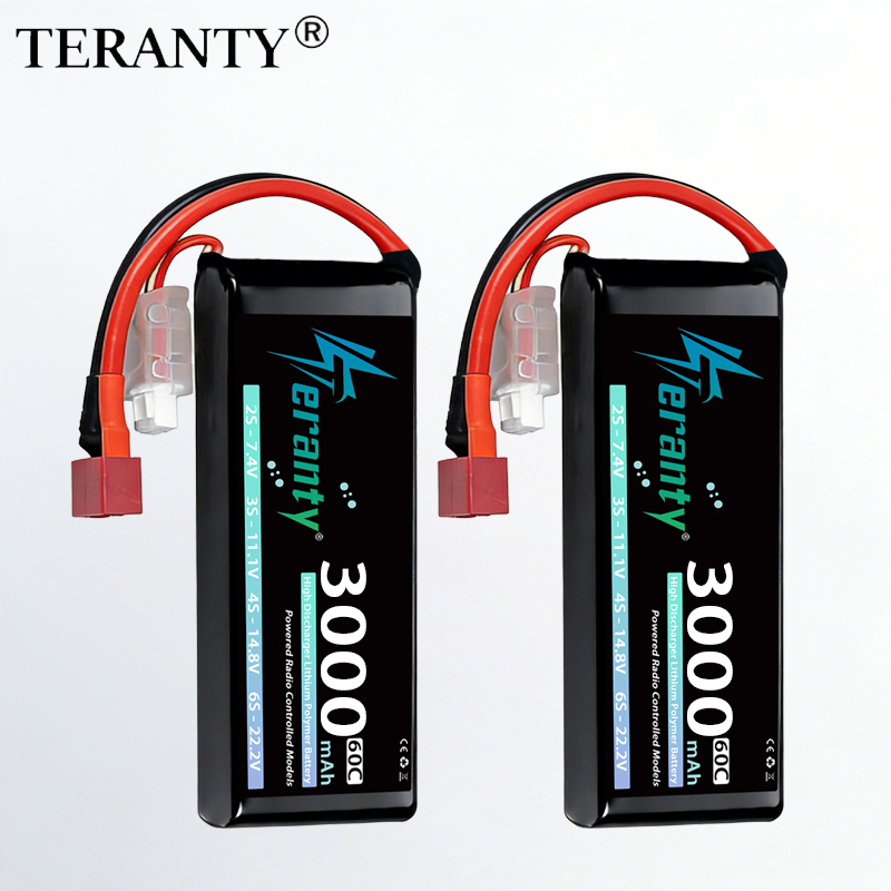 Batería Lipo TERANTY 2S 3000mA - Drone Battery Lipo reseña y precio