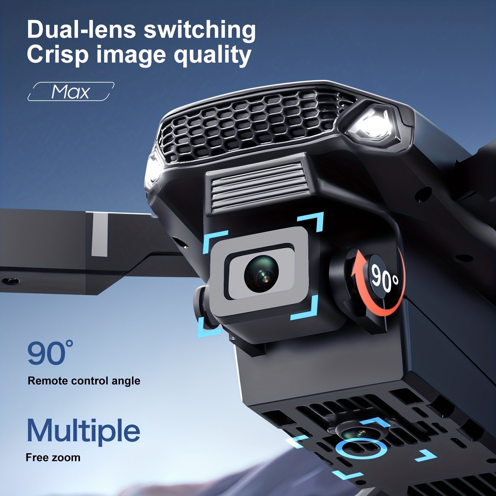 Dron plegable E88 PRO MAX 2026 - Drone Battery Case reseña y precio