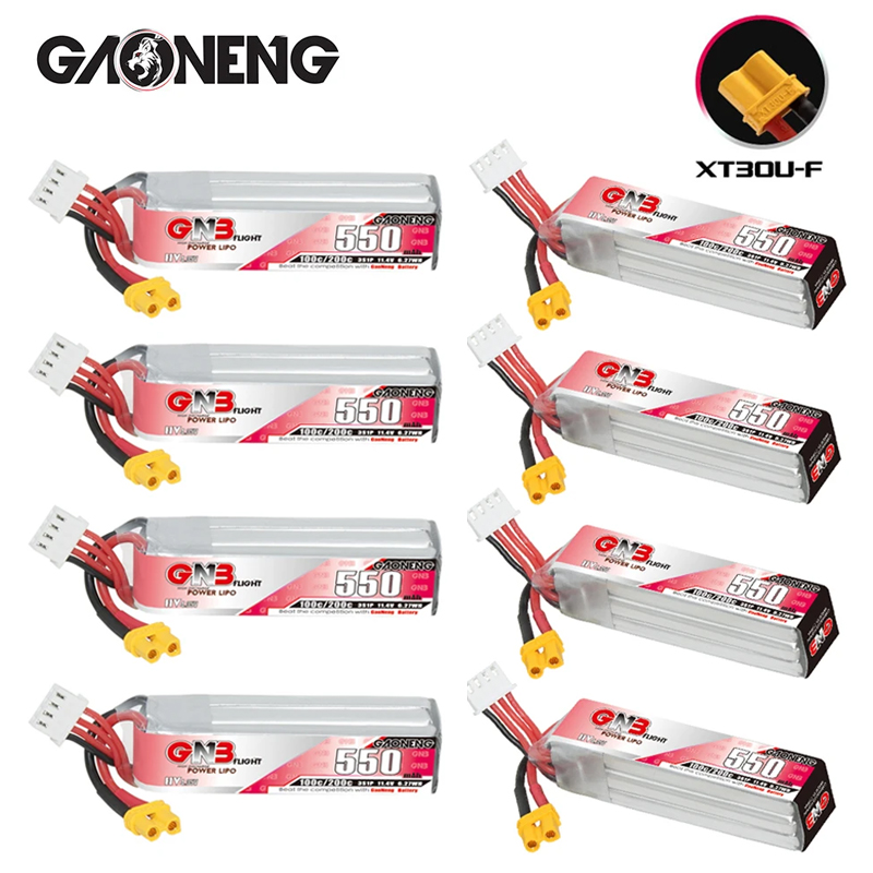 Batería Lipo GNB HV 11,4 V 550 - Drone Battery Lipo reseña y precio